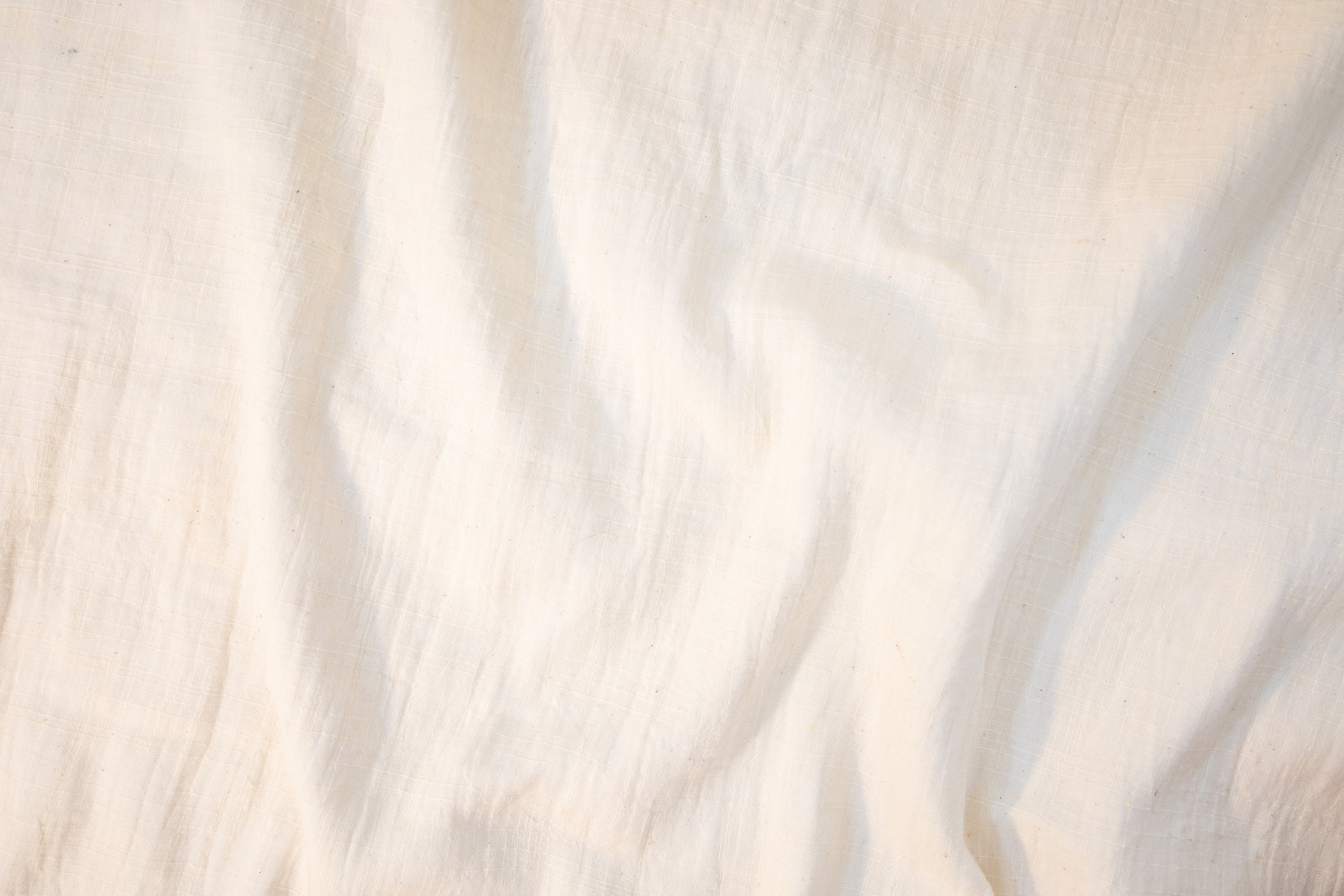 Fabric backdrop White linen canvas crumpled natural cotton fabri